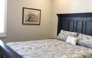 Additional king bedroom with large Jack and Jill bathroom