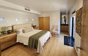 Bedroom 1 with access to patio