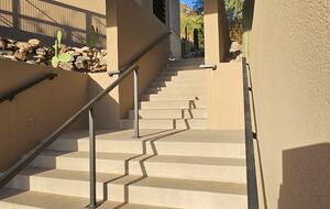 Stairway to main entrance