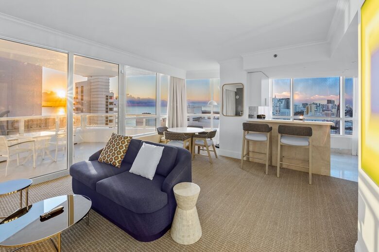 Ocean-View Tresor Tower Suite at Fontainebleau - Miami Beach, Florida