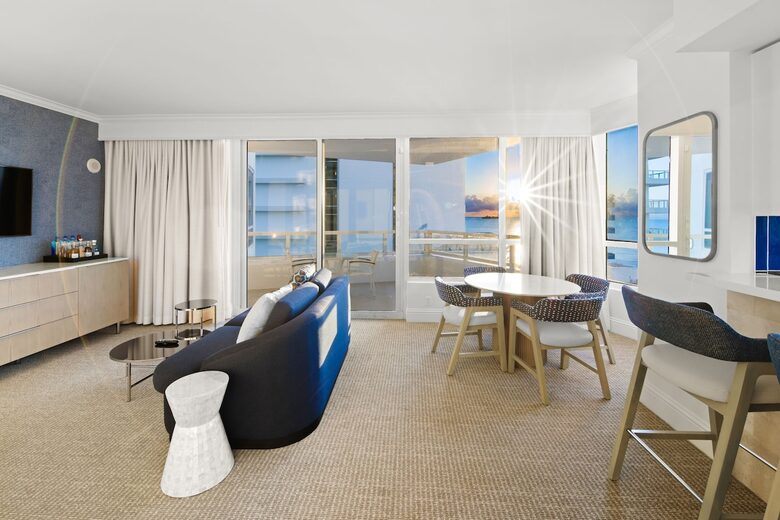 Ocean-View Tresor Tower Suite at Fontainebleau - Miami Beach, Florida