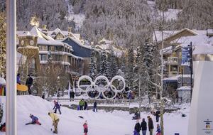 Whistler hosted 2010 Olympics - restaurants and bars galore