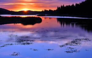 Sunrise in Big Bear Lake