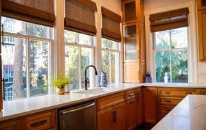 Bright Kitchen with outdoor Views