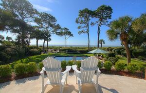 Oceanfront Serenity in Sea Pines with Pool & Stunning Views - Hilton Head Island, South Carolina