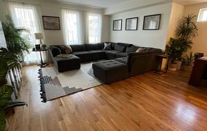 main living room adjacent to dining & kitchen