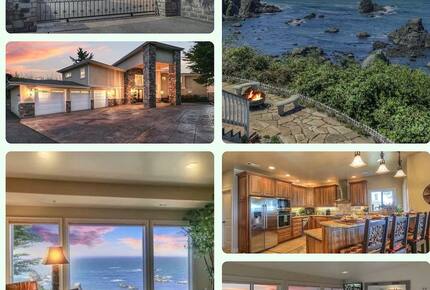 Rocky Waves Ocean Front Luxury Retreat - Brookings, Oregon