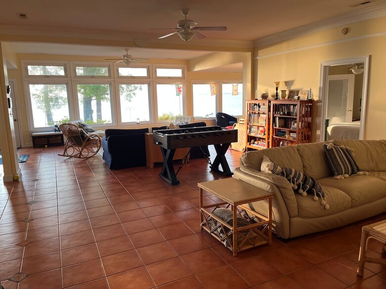 Waterfront Home with Private Beach & Panoramic River Views - Oriental, North Carolina