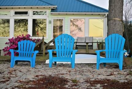 Waterfront Home with Private Beach & Panoramic River Views - Oriental, North Carolina