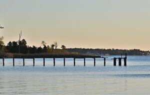Waterfront Home with Private Beach & Panoramic River Views - Oriental, North Carolina