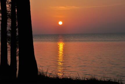 Waterfront Home with Private Beach & Panoramic River Views - Oriental, North Carolina