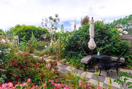 The garden changes with the seasons