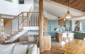 Open concept living space