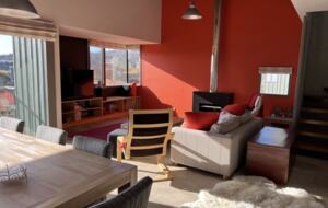 Living area from dining room