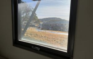 View from ground floor bedroom