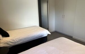 Bedroom on middle level