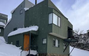 Chalet in the winter season