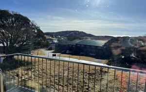 Views from the balcony (with BBQ)