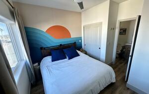 2nd bedroom with ensuite bathroom