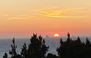 Sunset from our deck