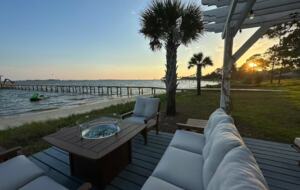 Waterfront Gulf Coast Haven with Private Dock - Mary Esther, Florida