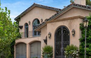 The Villa main entrance