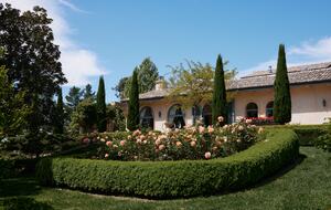 The Villa formal garden