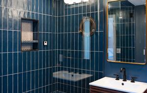 Extra Large Steam Shower for Spa-Like Relaxation in Master.