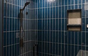 Steam Shower with added Rain Shower and wand attachments