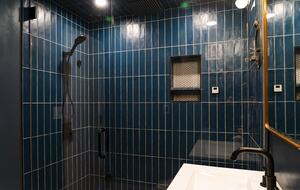 Extra Large Steam Shower for maximum relaxation.