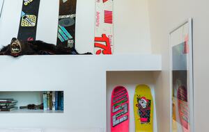 Modern master bedroom