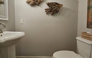 Half Bath off Dining