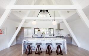 Iconic Mid-Century A-Frame Retreat on Big Bear Lake - Big Bear Lake, California