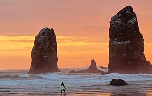 Beachfront Escape Overlooking Haystack Rock - Cannon Beach, Oregon