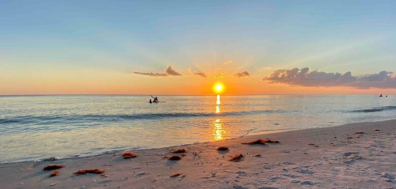 Vanderbilt beach always beautiful sunset!