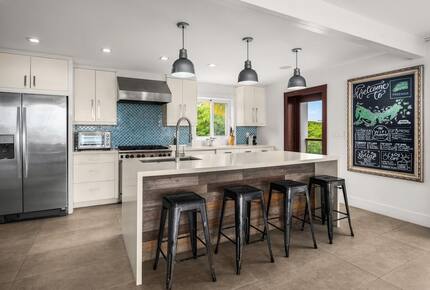 Kitchen with open layout