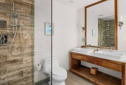 Master bathroom vanity