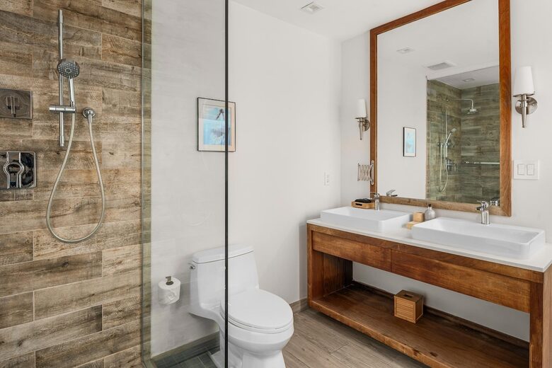 Master bathroom vanity