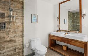 Master bathroom vanity