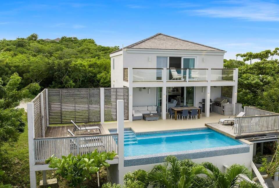 Home overlooking Grace Bay and Turtle Cove