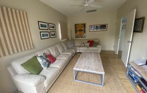 TV and games room looking in from courtyard