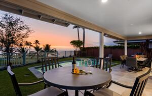 Lanai with Ocean Views