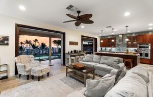 Family Room with Ocean Views