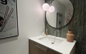 2nd floor 3 piece bathroom with shower.