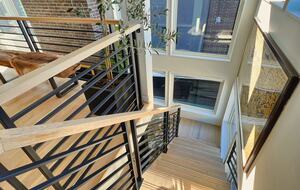 Another view from stairway leading to main floor