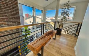 Walkway leading to 3rd floor Master bedroom