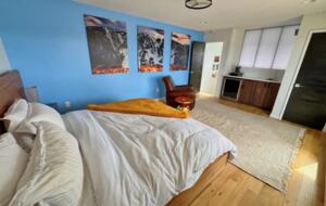 Master bedroom with King bed