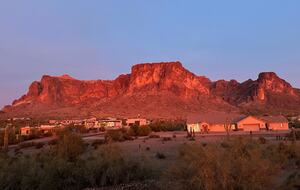 Mountain-Framed Private Estate with Entertainment Pavilion & Outdoor Oasis - Apache Junction, Arizona