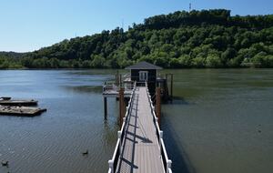 Elevated Tranquility | A Floating Escape on the Allegheny - Blawnox, Pennsylvania