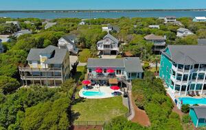 Oceanview Retreat with Private Pool & Tiki Bar - Emerald Isle, North Carolina